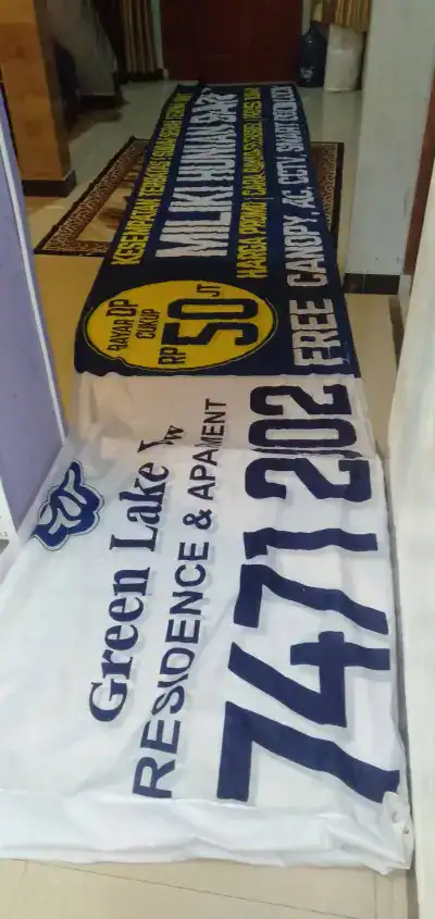 spanduk kain printing