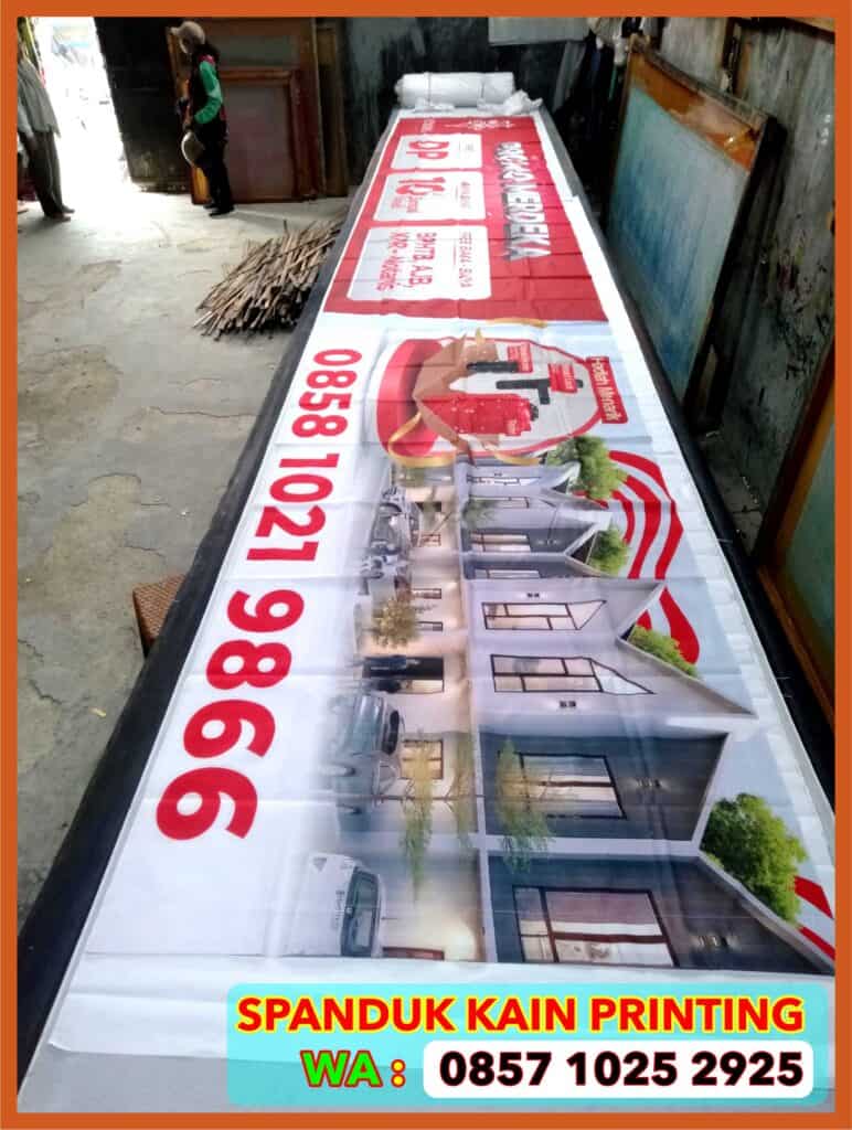 spanduk kain printing